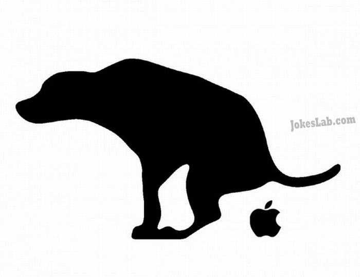 funny picture: why i don't like apple
