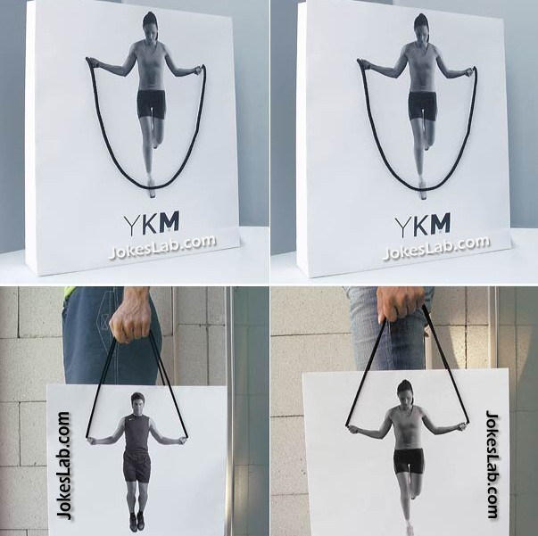 funny shopping bag for sportsman and sportswoman
