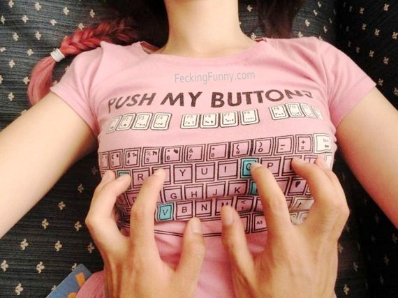 geek-girl-push-the-right-button