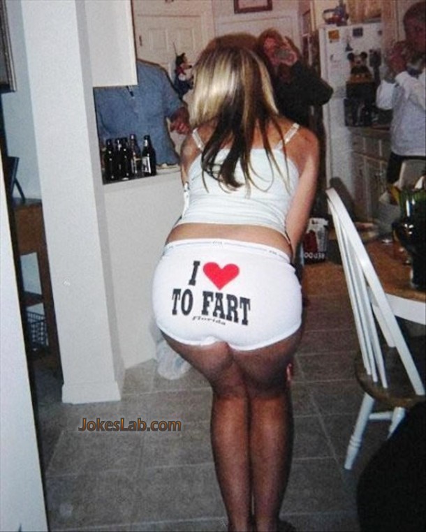 funny girl, I love to fart, shit slogan