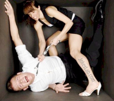 funny picture, wife beating husband, hooker is better than wife