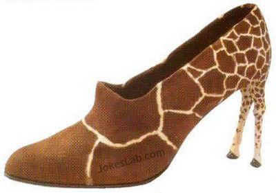 funny giraffe shoes for girls with short legs